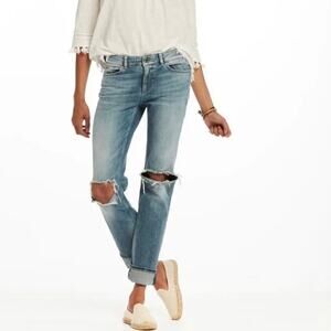 Scotch and Soda Supreme Slim Straight Distressed Denim Jeans‎